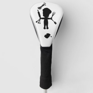 The Baker Juggles His Utensils / Tools Golf Head Cover