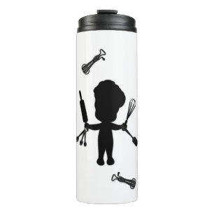 The Baker Juggles His Utensils / Tools Thermal Tumbler