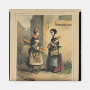 The Baker's Art, plate number 27 Magnet