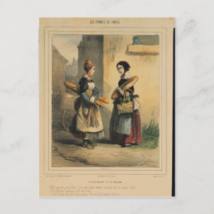 The Baker's Art, plate number 27 Postcard