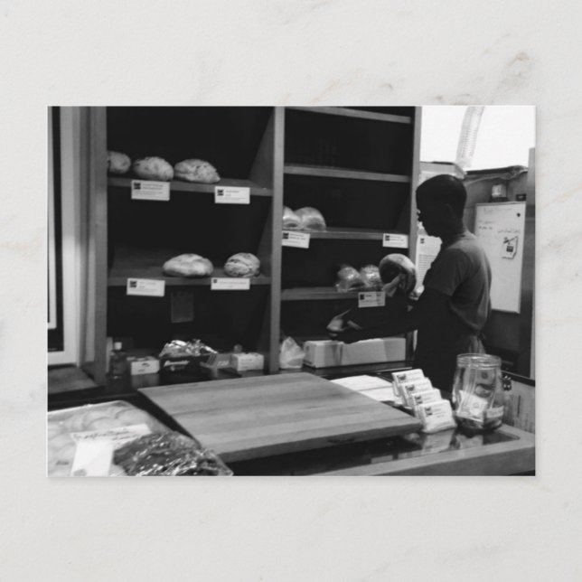 The bakery postcard (Front)