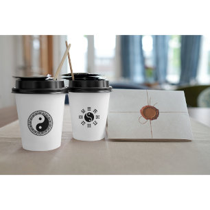 The Balance: Ba Gua, eight trigrams yin yang TCM Paper Cups