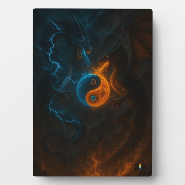 The Balance of Dragons - Eternal Duel Plaque (Front)