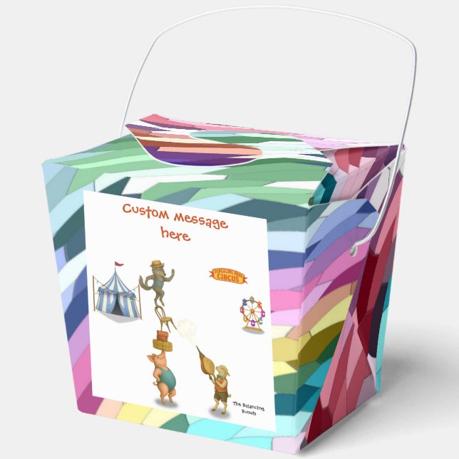 The Balancing Bunch Favour Box (Front)