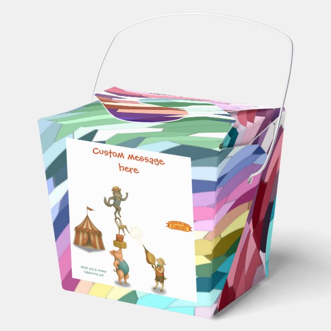 The Balancing Bunch Favour Box (Front)