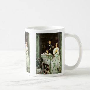 The Balcony By Manet Edouard Coffee Mug