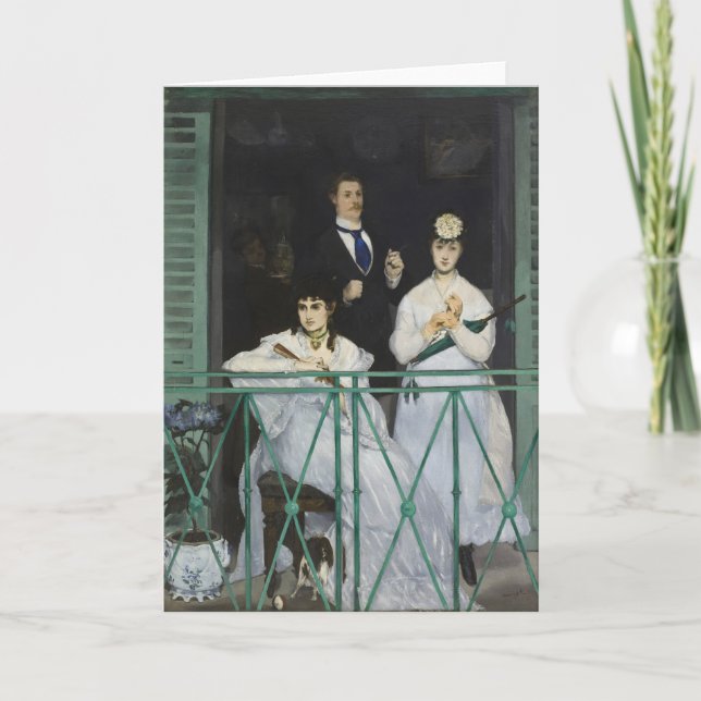 The Balcony | Édouard Manet Card (Front)