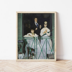 The Balcony Édouard Manet Poster