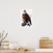 The bald eagle poster (Kitchen)