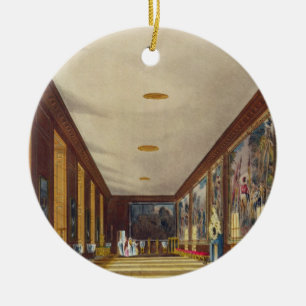 The Ball Room, Hampton Court, from 'The History of Ceramic Ornament