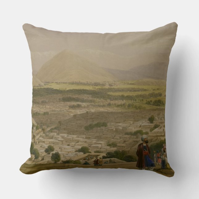 The Balla Hissar and City of Caubul, from the Uppe Cushion (Front)