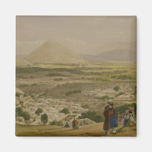 The Balla Hissar and City of Caubul, from the Uppe Magnet
