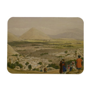 The Balla Hissar and City of Caubul, from the Uppe Magnet