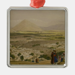 The Balla Hissar and City of Caubul, from the Uppe Metal Tree Decoration