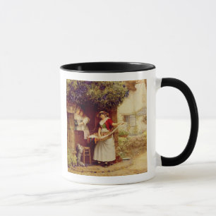 The Ballad Seller, 1902 (oil on board) Mug