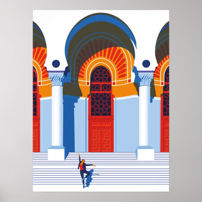 The Ballerina of Algiers Poster (Front)