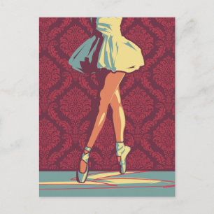 The Ballerina Postcard