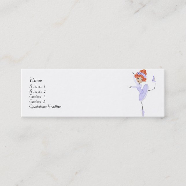 The Ballerina Profile Cards (Front)