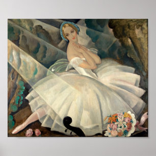 The Ballerina Ulla Poulsen - Gerda Wegener Poster