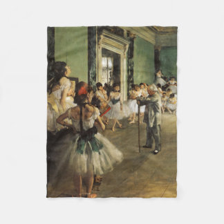 The Ballet Class, 1874 Edgar Degas Fleece Blanket