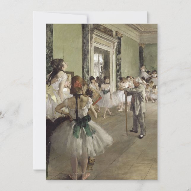 The Ballet Class | Edgar Degas (Front)