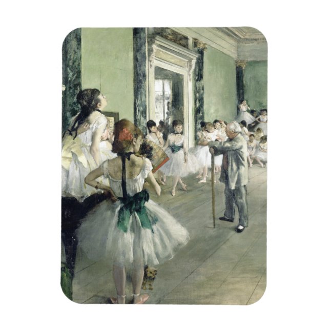 The Ballet Class  Edgar Degas     Magnet (Vertical)