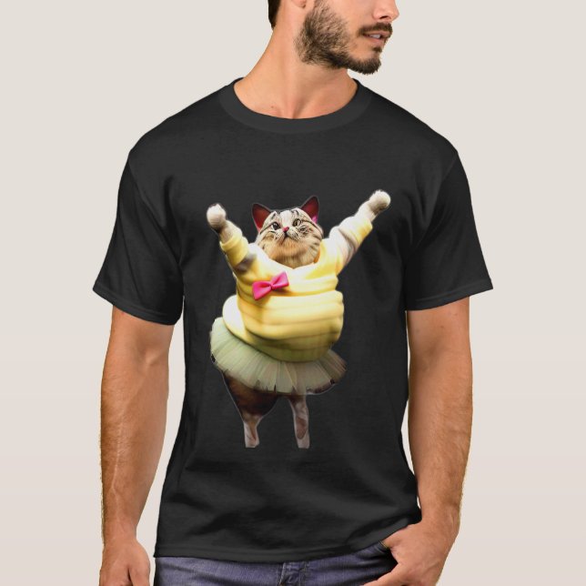 The Ballet Kitty Cat Version 2 0 T-Shirt (Front)