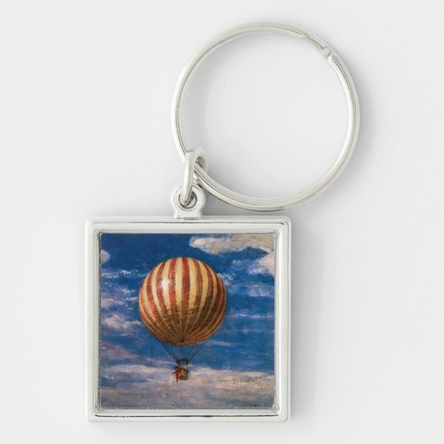 The Balloon, 1878 Key Ring (Front)