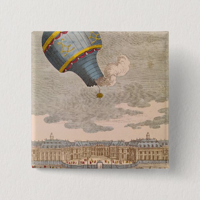 The Ballooning Experiment at the Chateau 15 Cm Square Badge (Front)