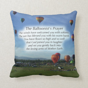The Balloonist's Prayer Pillow