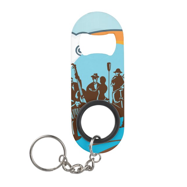 The Band Mini Bottle Opener With Keychain (Front)