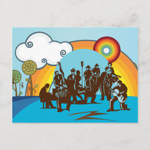 The Band Postcard