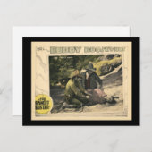 The Bandit Buster 1926 Vintage Silent Movie Poster Postcard (Front/Back)