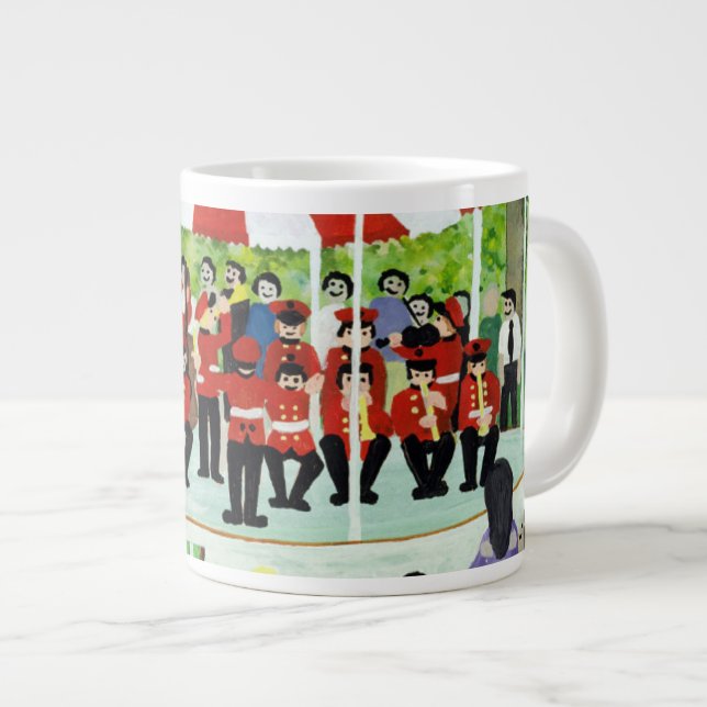 The Bandstand Large Coffee Mug (Front Right)