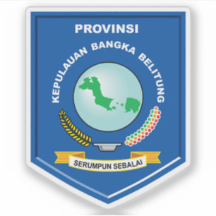 The Bangka Belitung Islands coat of arms,Indonesia