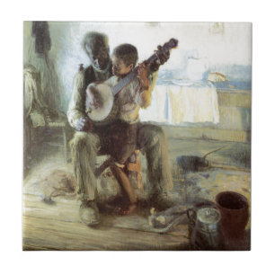 The Banjo Lesson Ceramic Tile