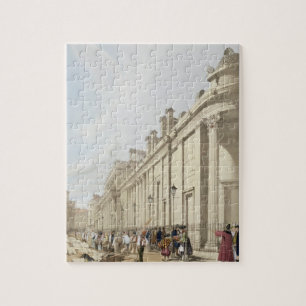 The Bank of England looking towards the Mansion Ho Jigsaw Puzzle