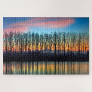 The Bank of the Po   Piedmont Italy Jigsaw Puzzle