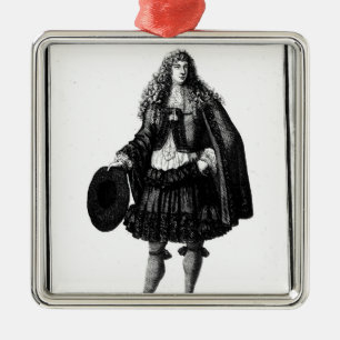 The Banker, 1678 Metal Ornament