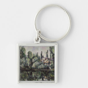 The Banks of the Marne, 1888 Key Ring