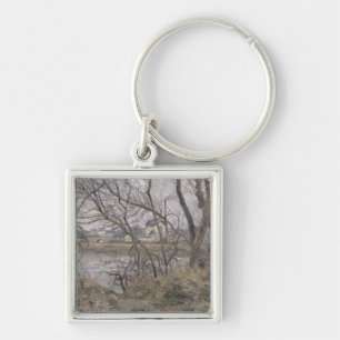 The Banks of the Oise Key Ring