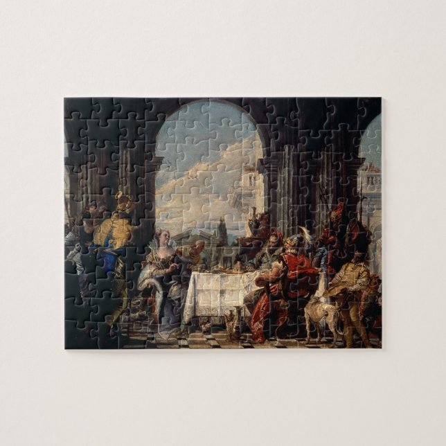 The Banquet of Anthony and Cleopatra, c.1744 (oil Jigsaw Puzzle (Horizontal)