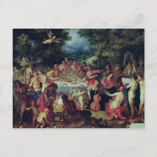 The Banquet of the Gods Postcard