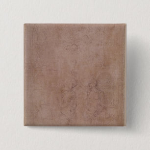 The Baptism of Christ 15 Cm Square Badge