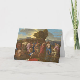 The Baptism of Christ, 1641-42 Card