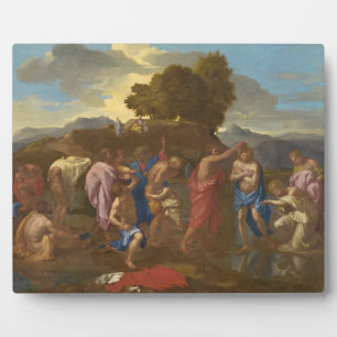 The Baptism of Christ, 1641-42 Plaque
