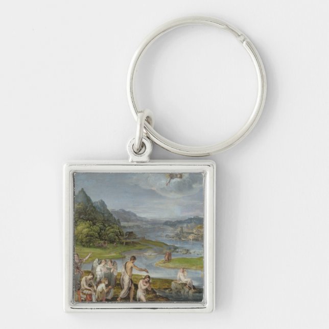The Baptism of Christ 2 Key Ring (Front)