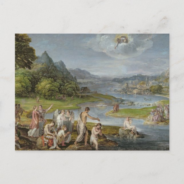The Baptism of Christ 2 Postcard (Front)