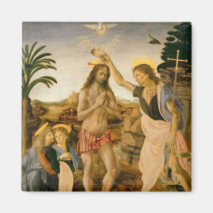 The Baptism of Christ by John the Baptist Magnet
