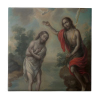 The Baptism of Christ by Nicolás Enríquez